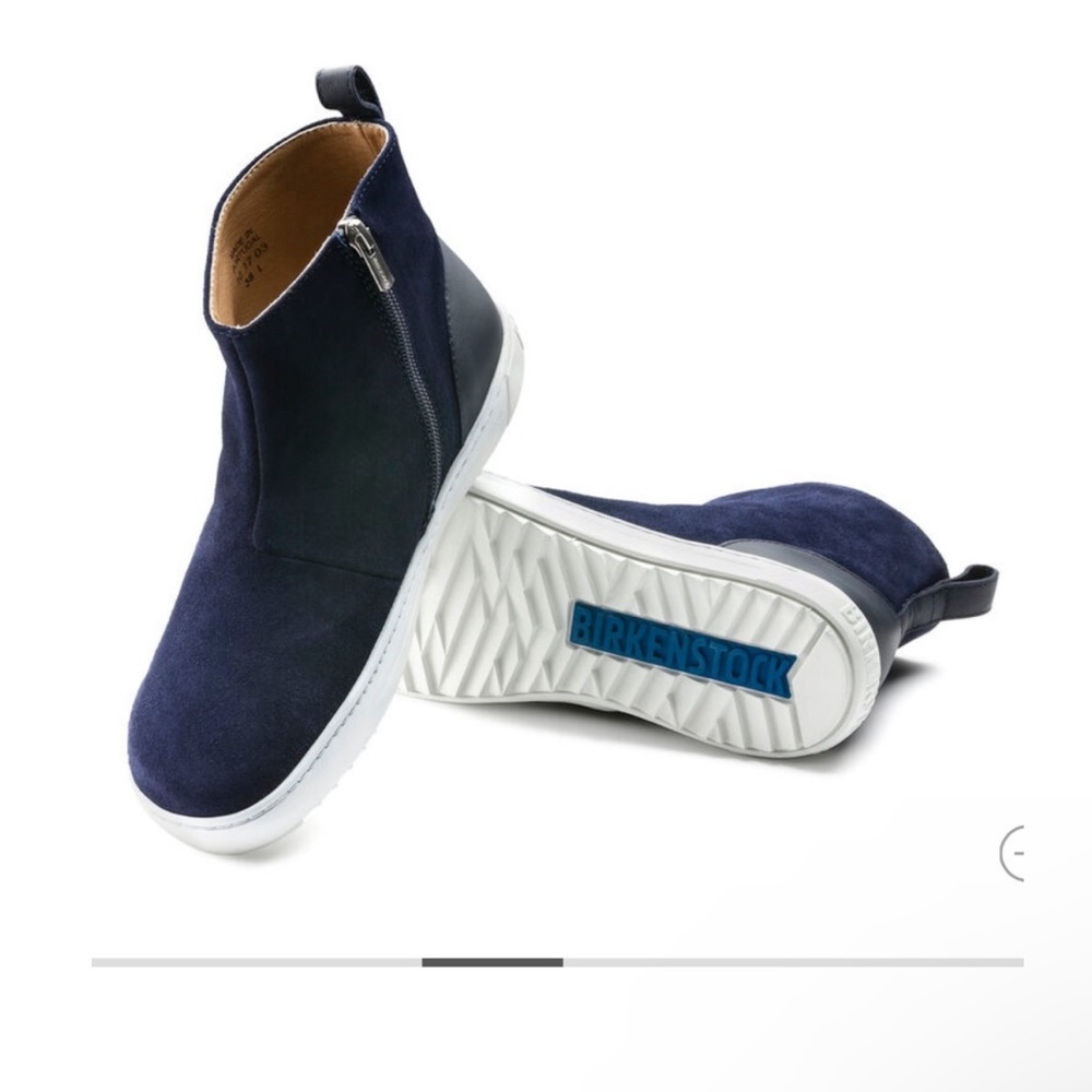 Birkenstock Navy Ankle Boots - Picture 15 of 16